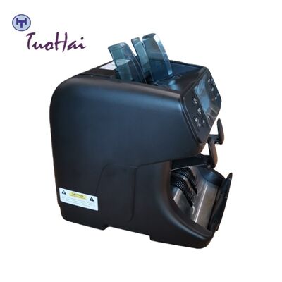 SH-208C Professional Bank-Grade Money Counter Built-in Printer, Battery Backup Advanced Fraud Detection