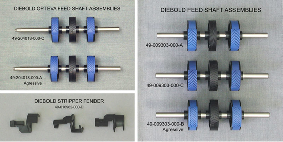 फिनटेक एटीएम स्पेयर पार्ट्स DN 200 DN 250 DN 550 DN 220 Diebold 49-016962-000-D स्ट्रिपर फेंडर